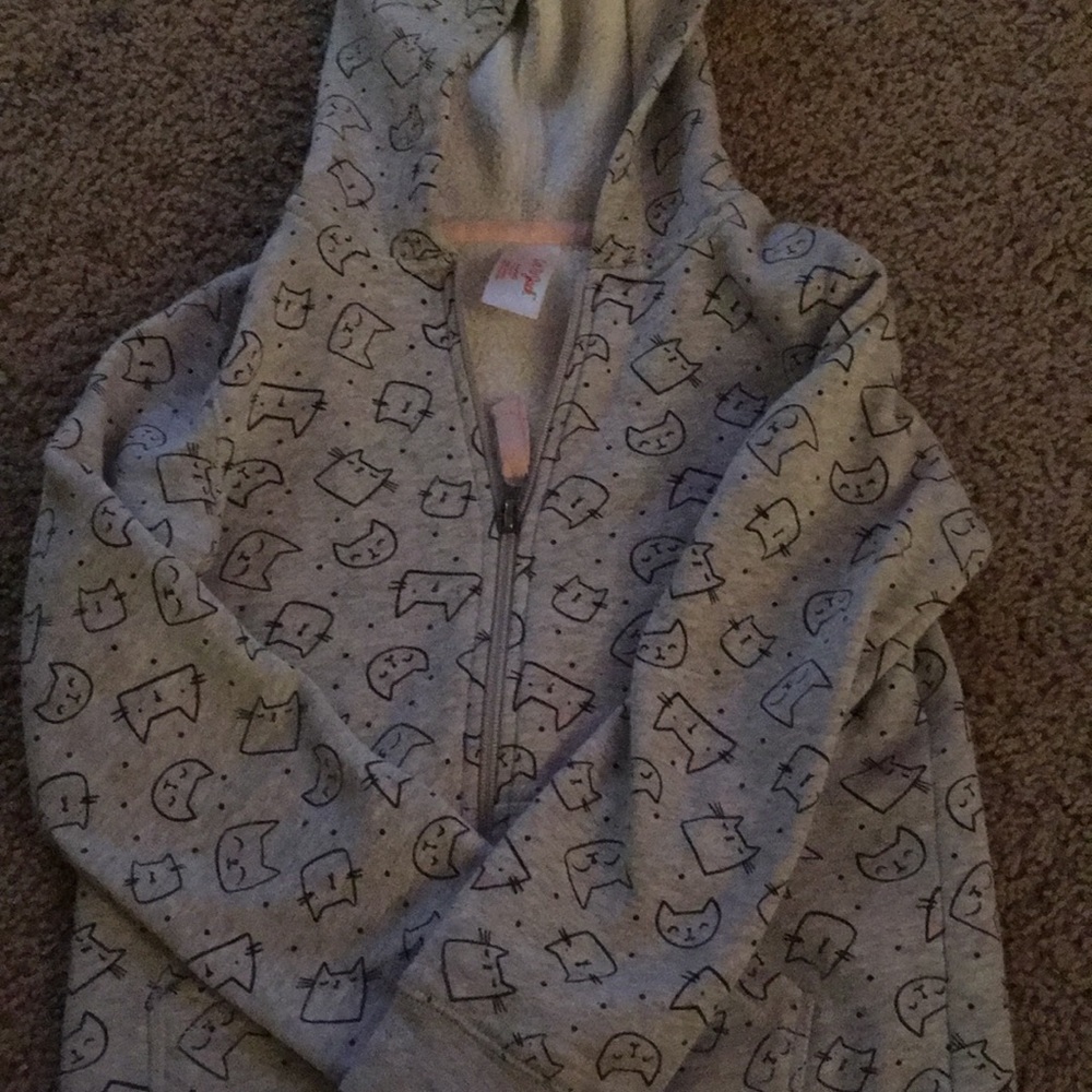 Cat & jack hooded zip up
